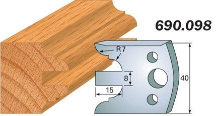 Фото Комплект из 2-х ножей 40x4 SP CMT 690.098 в интернет-магазине ToolHaus.ru