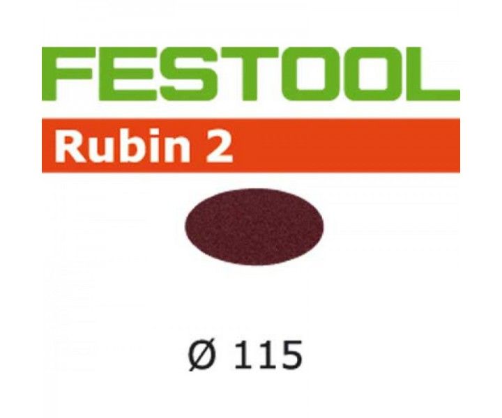 Фото Материал шлифовальный Festool Rubin II P 100, компл. из 50 шт. STF D115 P100 RU2/50 в интернет-магазине ToolHaus.ru